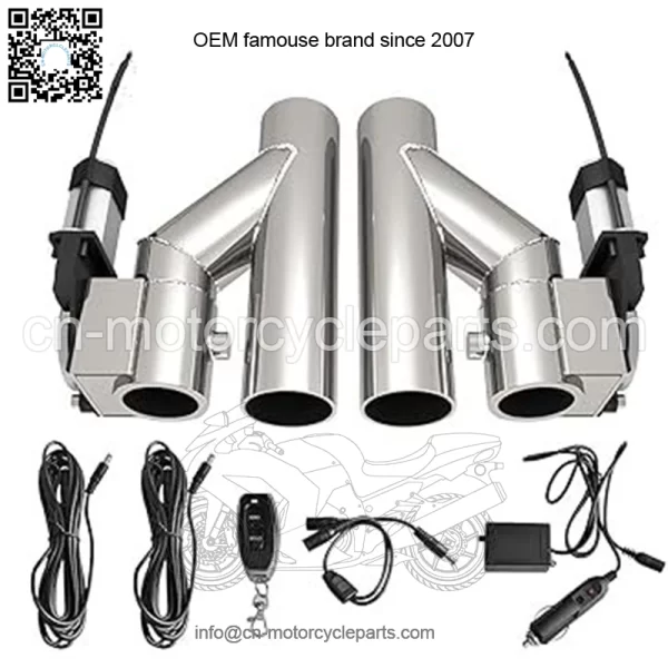 2.5-inch single-opening integrated Y-type exhaust valve remote control two-in-one