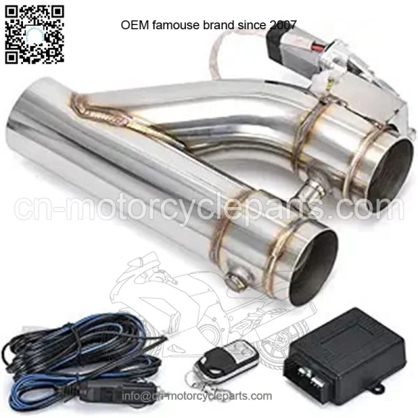 3-inch double-open integrated Y-type exhaust valve remote control