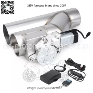 2.5-inch double-open integrated Y-type exhaust valve remote control and manual