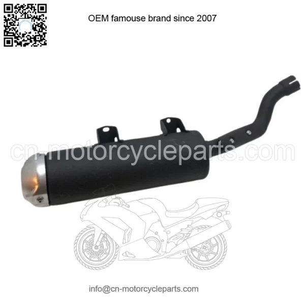 YAMAHA YFZ450R YFZ450X 2009-2025 EXHAUST PIPE MUFFLER STOCK PIPE NEW! SILENCER