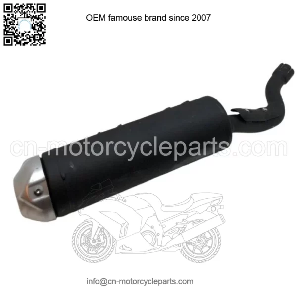 YAMAHA YFZ450R YFZ450X 2009-2025 EXHAUST PIPE MUFFLER STOCK PIPE NEW! SILENCER - Image 2