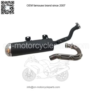 YAMAHA YFZ450R YFZ450X 09-25 FULL EXHAUST HEADER HEAD PIPE MUFFLER SILENCER OEM