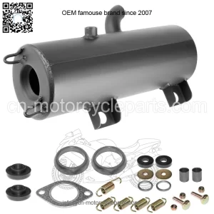 Polaris Scrambler 500 4X4/2X4 2000-2004 Exhaust Muffler Silencer Kit