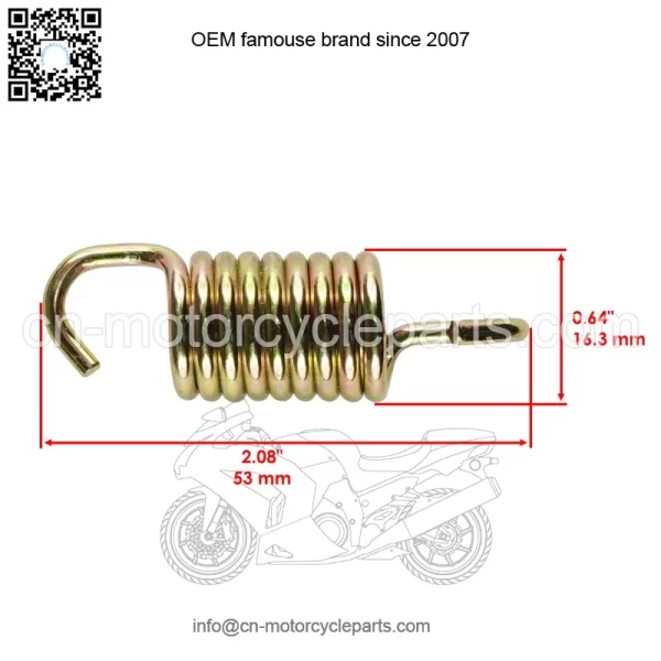 Polaris Scrambler 500 2000-2012 Exhaust Pipe & Gasket - 1261005-489 1261005-029 - Image 3