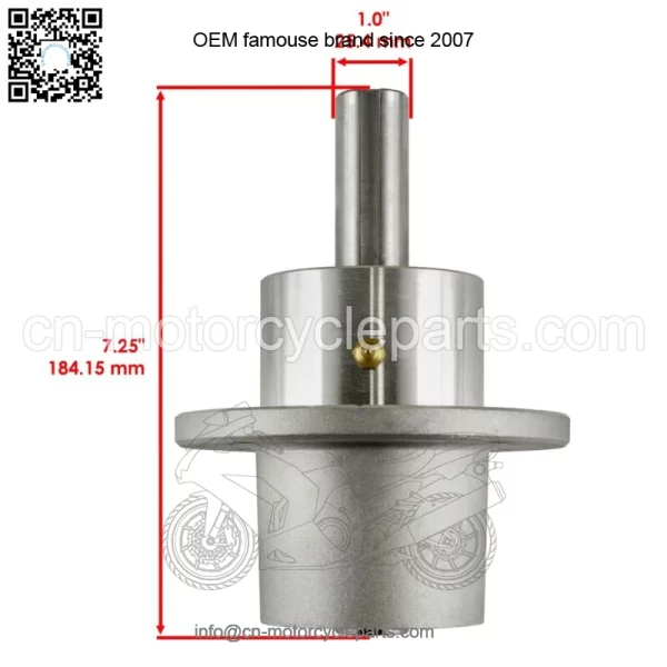 52" Deck Spindles & Blade w/ Bolt kit for Scag SMZ-52 SSZ-18CV SSZ-20CV SSZ-22CV - Image 2