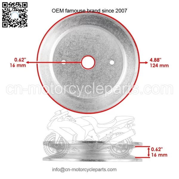 48" Deck Spindle & Pulley Blade for Husqvarna TS148X YT21548 YTH24K48 YTA24V48 - Image 3