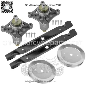 42" Deck Spindle & Pulley for Dixon D19KH42 D20KH42 960410230 960460043