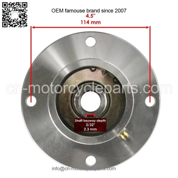 48" Deck Spindle Pulley & Blade for Ferris 5901047 HW48B PCM4818K HydroWalk - Image 3
