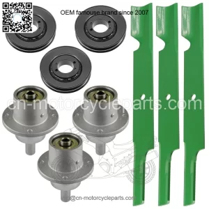 61" Deck Spindle Pulley & Blade for Ferris DDS61 5901115 DD61BVE HydroWalk