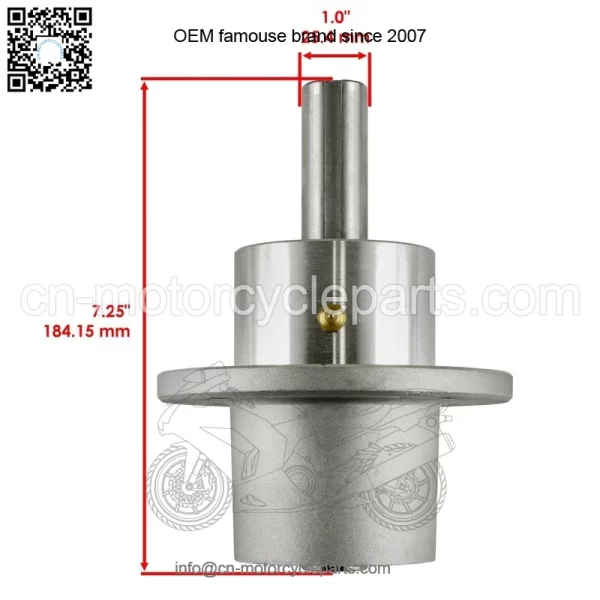 61" Deck Spindle Pulley & Blade for Ferris DDS61 5901115 DD61BVE HydroWalk - Image 2