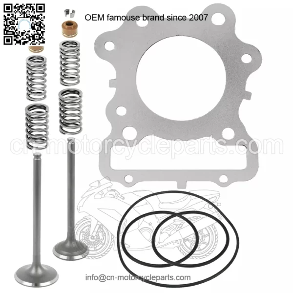 Cylinder Head Valve Gasket Kit Fits Honda TRX300 FourTrax 300 2X4 1988-2000