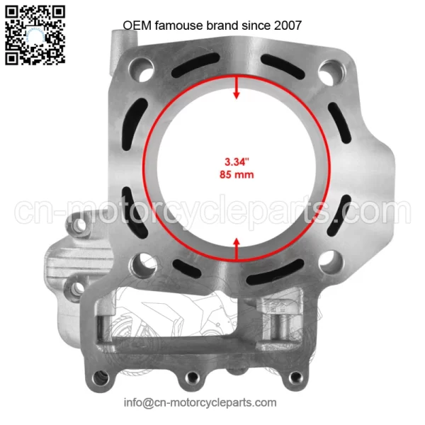 Front Cylinder Piston Ring fits Kawasaki Teryx 750 KRF750 2008 - 2011 85 mm Bore (For: Kawasaki) - Image 2