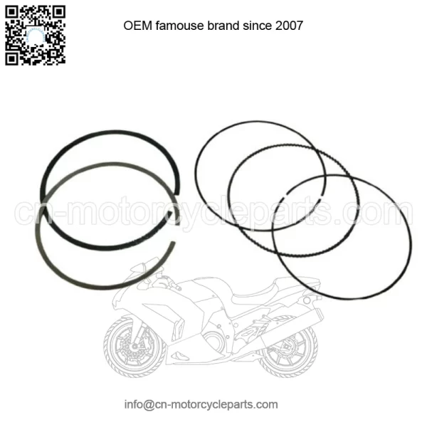 Yamaha YFZ450 YFZ 450 YFZ450R YZ450F 95mm 95 mm Stock Bore CP Piston Rings Only
