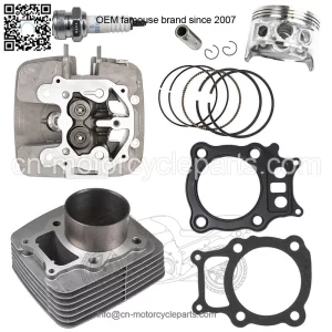 Cylinder Head Piston Gasket Kit for Honda Rancher TRX350 12100-HN5-670 2000-2006