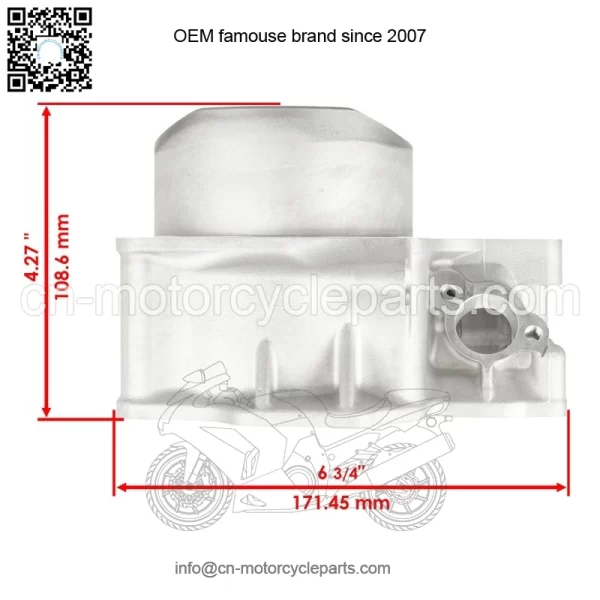 Rear Cylinder For Kawasaki Teryx 800 KRF800 2014-2022 85mm Bore - Image 3