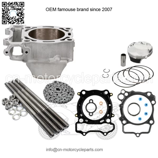 YFZ450 YFZ 450 Big Bore Kit 480 cc +3mm Cylinder 98mm Piston Top End Rebuild Kit - Image 2