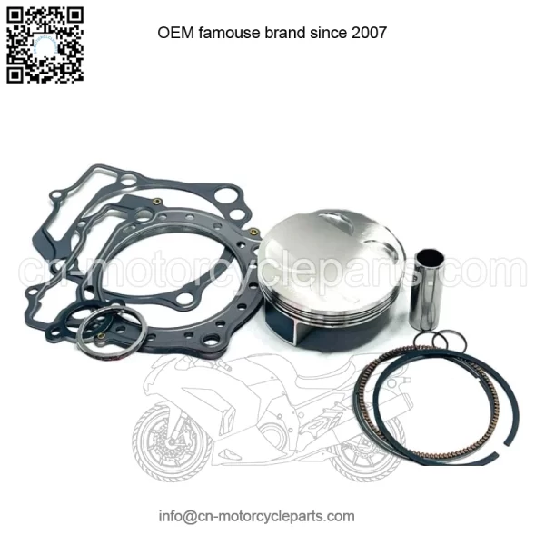 YFZ450 YFZ 450 Big Bore Kit 480 cc +3mm Cylinder 98mm Piston Top End Rebuild Kit - Image 3