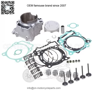 2004-2013 For Yamaha YFZ450 Cylinder Engine Piston Head Valve Gasket Top End Kit