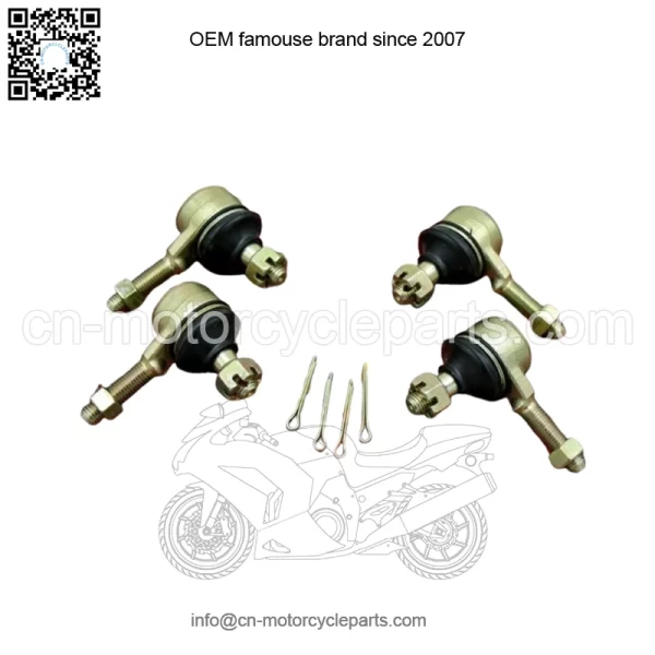 4 x NEW tie rod end ball joints Yamaha Banshee Raptor 660 Warrior Blaster Kodiak
