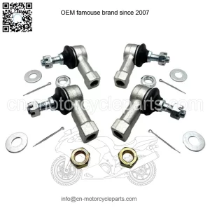 Heavy Duty Chromoly Tie Rod Ends End Left Right Kit TRX250R TRX400EX TRX450R