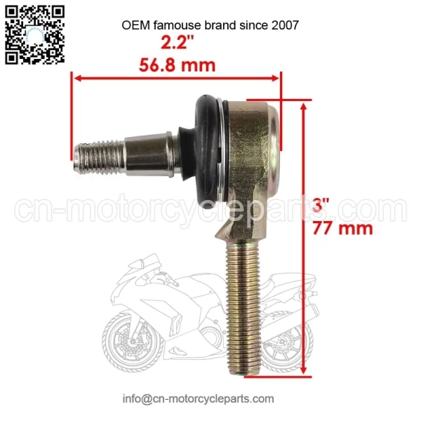 2 Sets Of Tie Rod End Kit for Yamaha YFZ 450 YFZ450 2004 2005 - Image 2