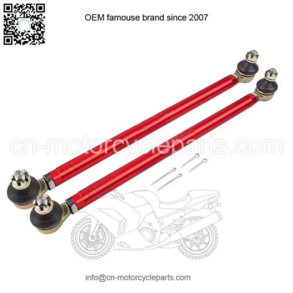 For Yamaha Raptor 700 700R YFM700 R Tierods Ends Ball Joints Kit 2006-2023 Red