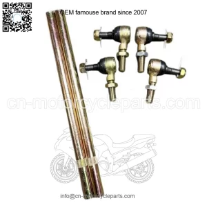 Chromoly Tie Rod Rods / End Ends Upgrade Kit YAMAHA YFZ450 YFZ 450 04-13