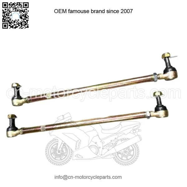 Chromoly Tie Rod Rods / End Ends Upgrade Kit YAMAHA YFZ450 YFZ 450 04-13 - Image 2
