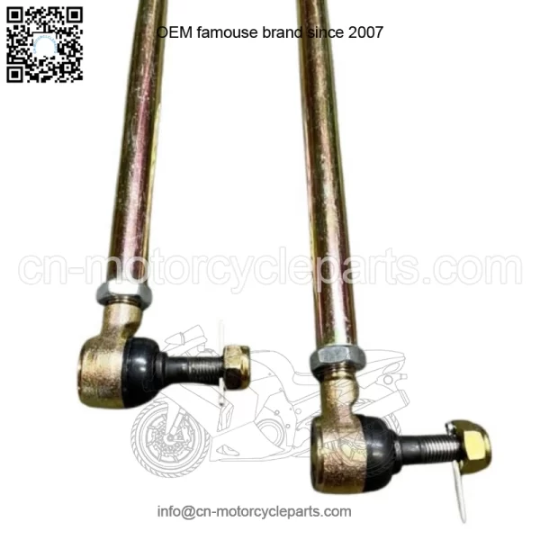 Chromoly Tie Rod Rods / End Ends Upgrade Kit YAMAHA YFZ450 YFZ 450 04-13 - Image 3