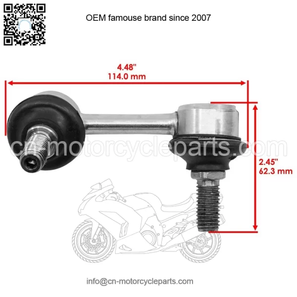 Can-Am Maverick X3 Turbo 2019-2024 Front Left Stabilizer Bar End Link - 706203611 - Image 2