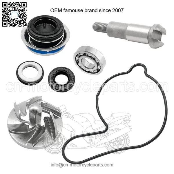 Water Pump Impeller Bearing Seal Shaft Kit for Honda TRX450R 2004 2005 2006-2009 - Image 3