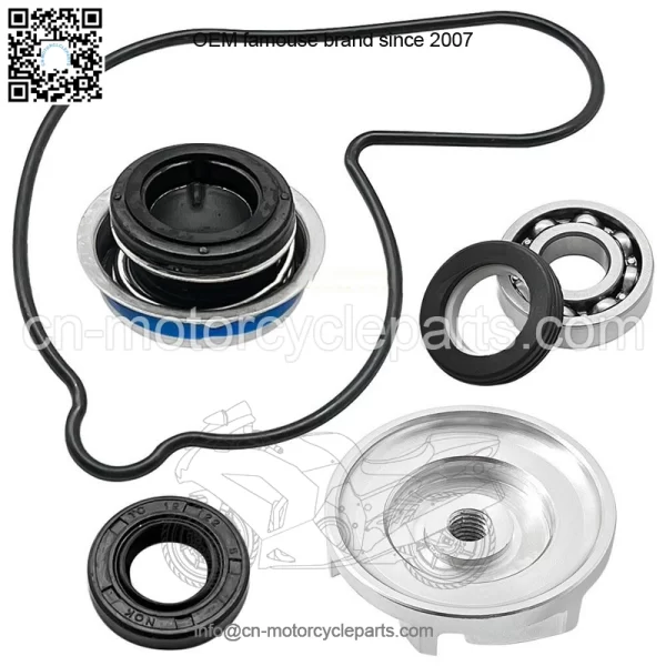 Water Pump Impeller Bearing Seal Shaft Kit for Honda TRX450R 2004 2005 2006-2009 - Image 5