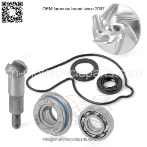 04-09 for Honda TRX450R Billet CNC Hi-Flow Water Pump Impeller Shaft Rebuild Kit