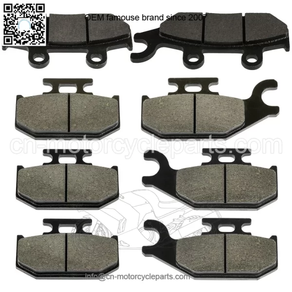 Front Rear Brake Pads for Can-am Commander Max 1000 XT LTD 2014-2018 Left Right - Image 5