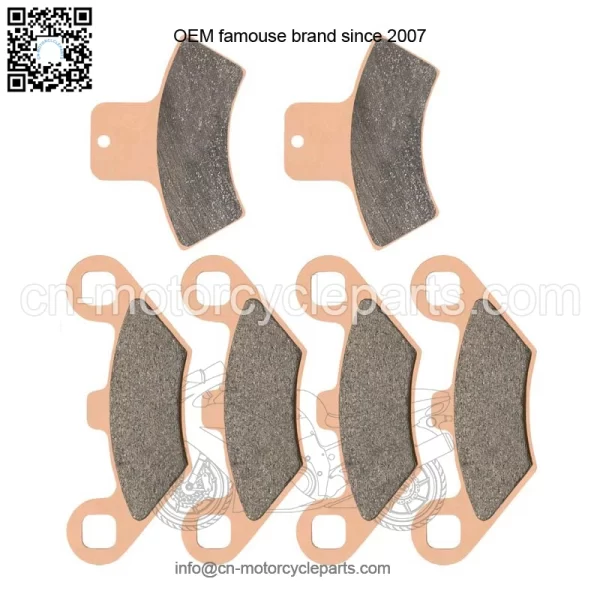 Polaris Scrambler 500 4X4 1998-2004 Front/Rear Brake Pads