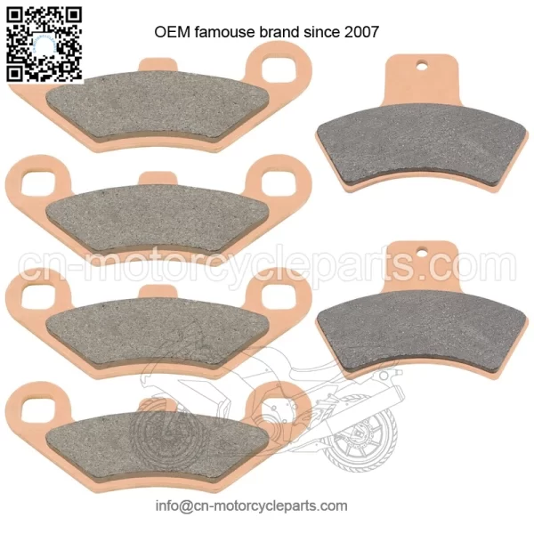 Polaris Scrambler 500 4X4 1998-2004 Front/Rear Brake Pads - Image 4
