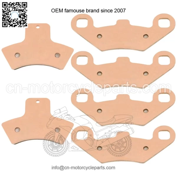 Polaris Scrambler 500 4X4 1998-2004 Front/Rear Brake Pads - Image 5
