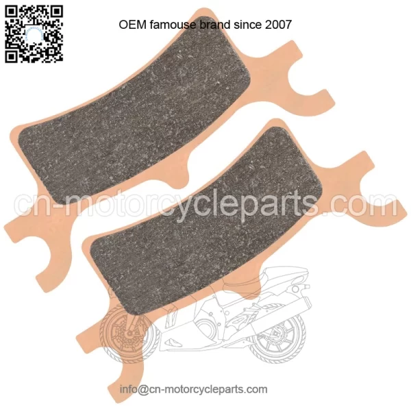Polaris Scrambler 500 2007 Sintered Rear Brake Pads - Image 5