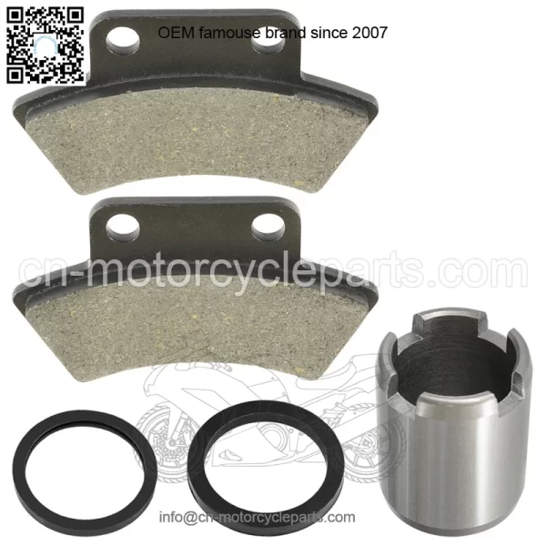 Polaris Scrambler 500 1997 Rear Brake Caliper Piston & Pads - Image 4