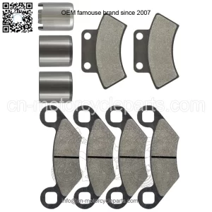 Polaris Scrambler 500 1997 Front/Rear Brake Caliper Piston & Pads