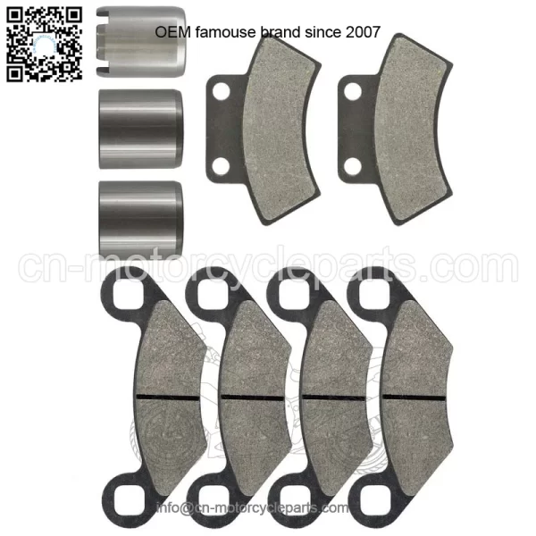 Polaris Scrambler 500 1997 Front/Rear Brake Caliper Piston & Pads