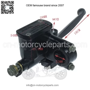 Handlebar front right master brake cylinder