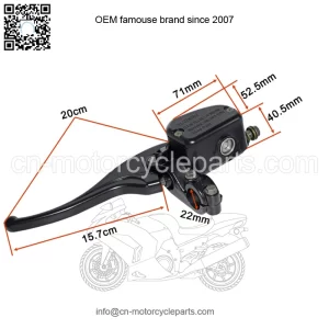 Handlebar front master brake cylinder