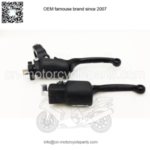 Black F3 Unbreakable Brake + Clutch Levers Kit Yamaha Raptor 700 YFZ450R