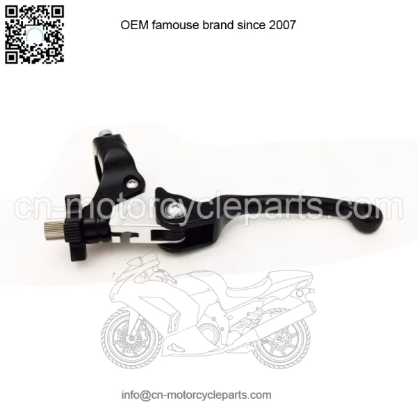 Black F3 Unbreakable Brake + Clutch Levers Kit Yamaha Raptor 700 YFZ450R - Image 2