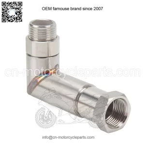 90 degree oxygen sensor adapter