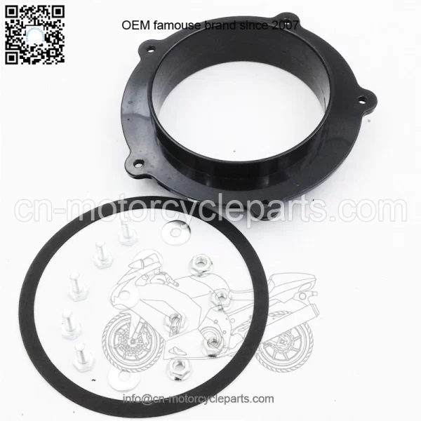 Black Air Filter Intake Adapter For Yamaha YFZ450 All Years