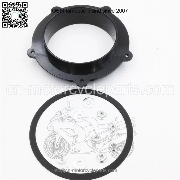 Black Air Filter Intake Adapter For Yamaha YFZ450 All Years - Image 2
