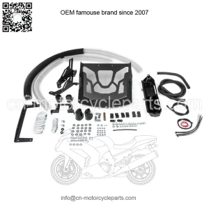Relocator radiator with snorkels Yamaha Grizzly 700 2007-2015