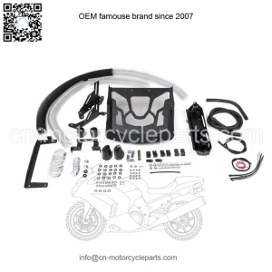 Relocator radiator with snorkels Can-am outlander 500 800 1000 G2 2444.7240.1